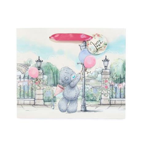 Balloons With Love Me to You Bear Medium Gift Bag